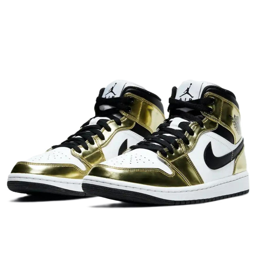 Air Jordan 1 Mid SE Metallic Gold