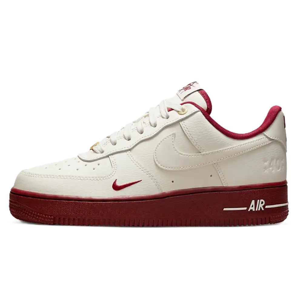Nike Air Force 1 Low SE 40th Anniversary Sail Team Red