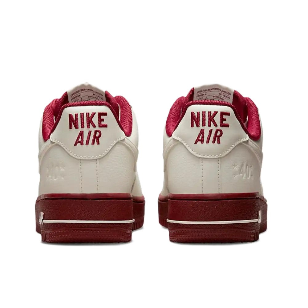 Nike Air Force 1 Low SE 40th Anniversary Sail Team Red