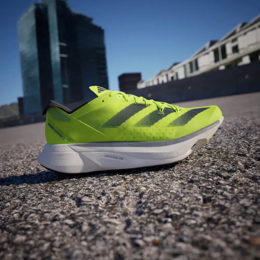 Adizero Adios Pro 3 Lucid Lemon Core Black Cloud White