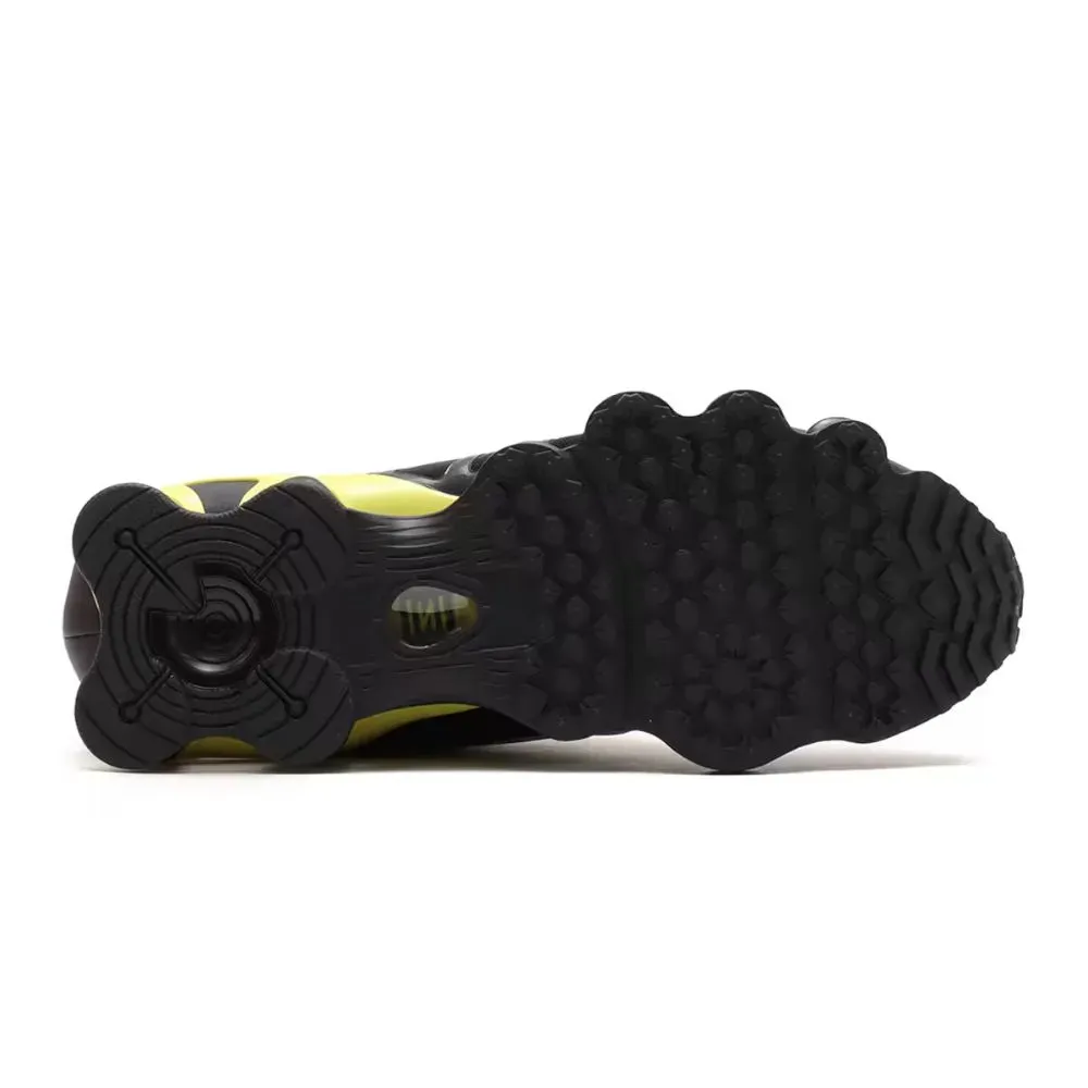 Nike Shox TL Black Dynamic Yellow Metallic Silver