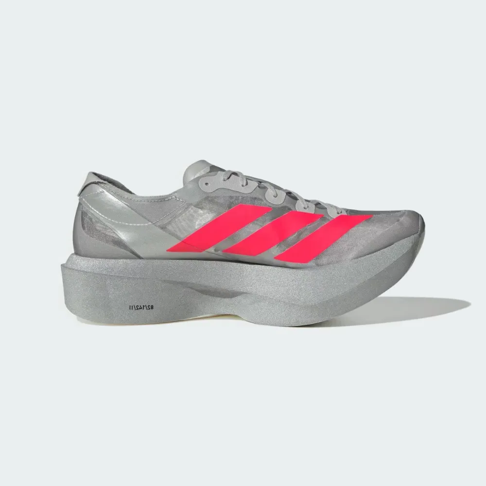 Adizero Adios Pro Evo 2 Silver Metallic Lucid Red Grey Two