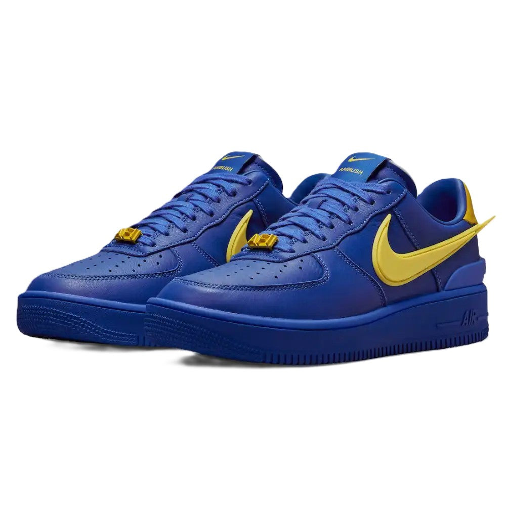 Ambush x Nike Air Force 1 Low Game Royal and Vivid Sulphur