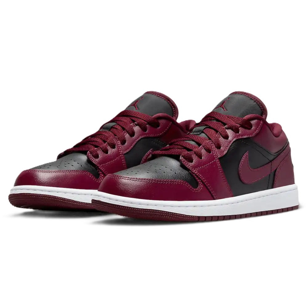 Air Jordan 1 Low Cherrywood Black Maroon