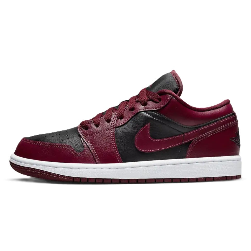 Air Jordan 1 Low Cherrywood Black Maroon