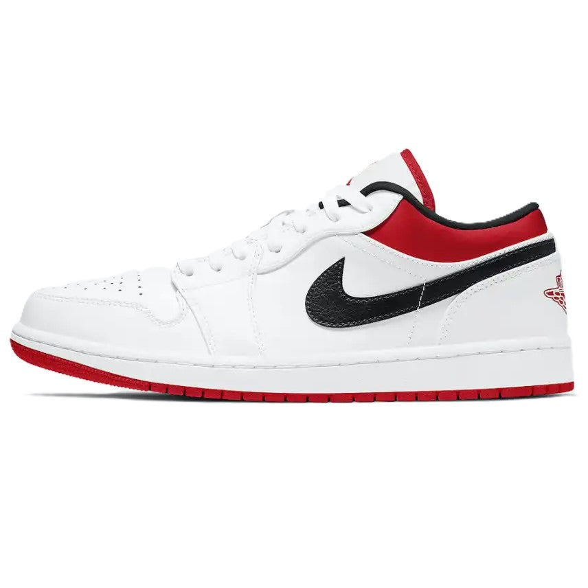 Air Jordan 1 Low White University Red