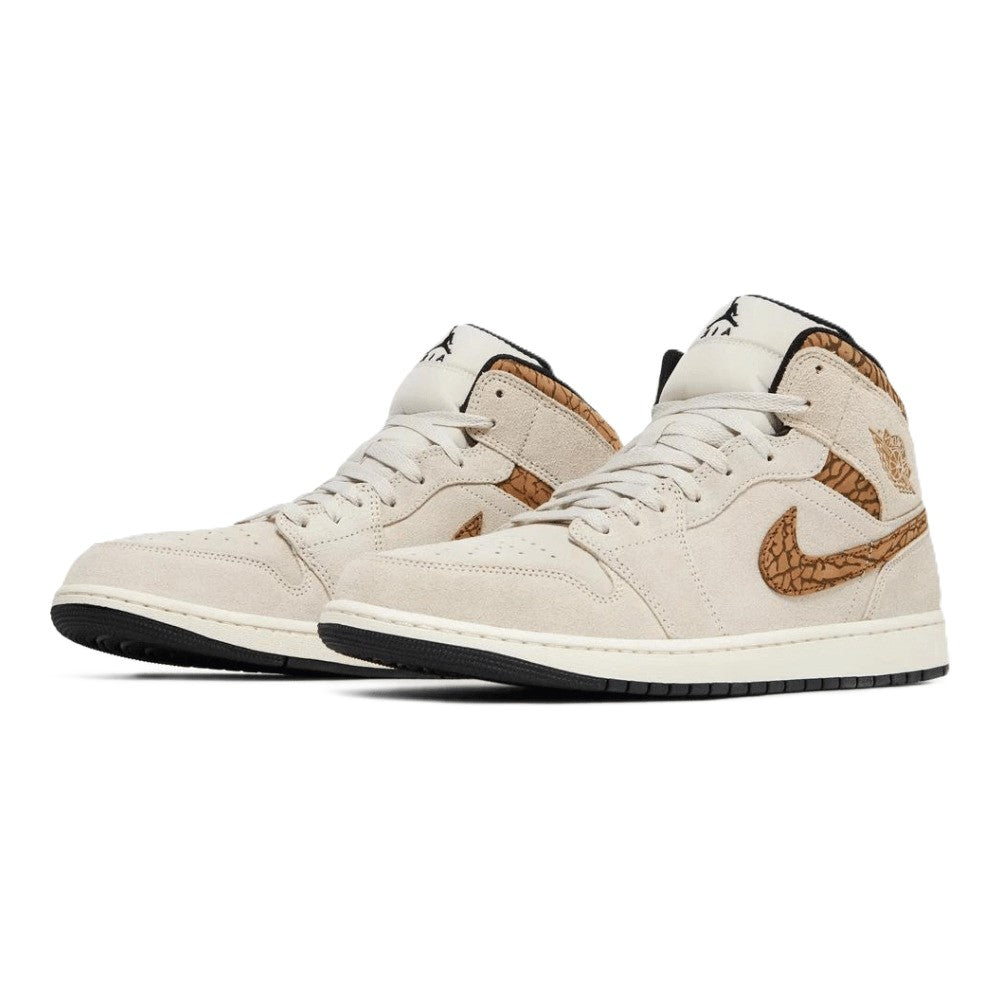 Air Jordan 1 Mid SE Brown Elephant