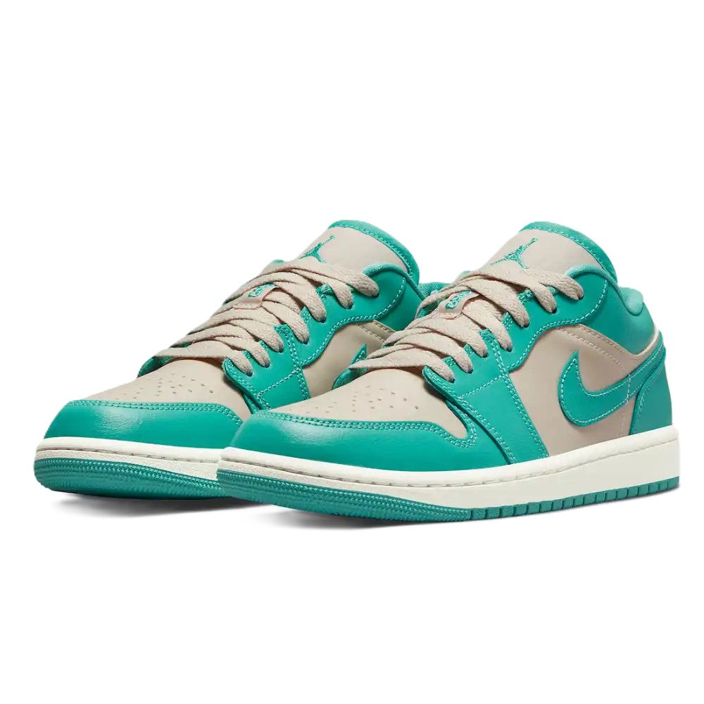 Air Jordan 1 Low SE Teal Green Beige