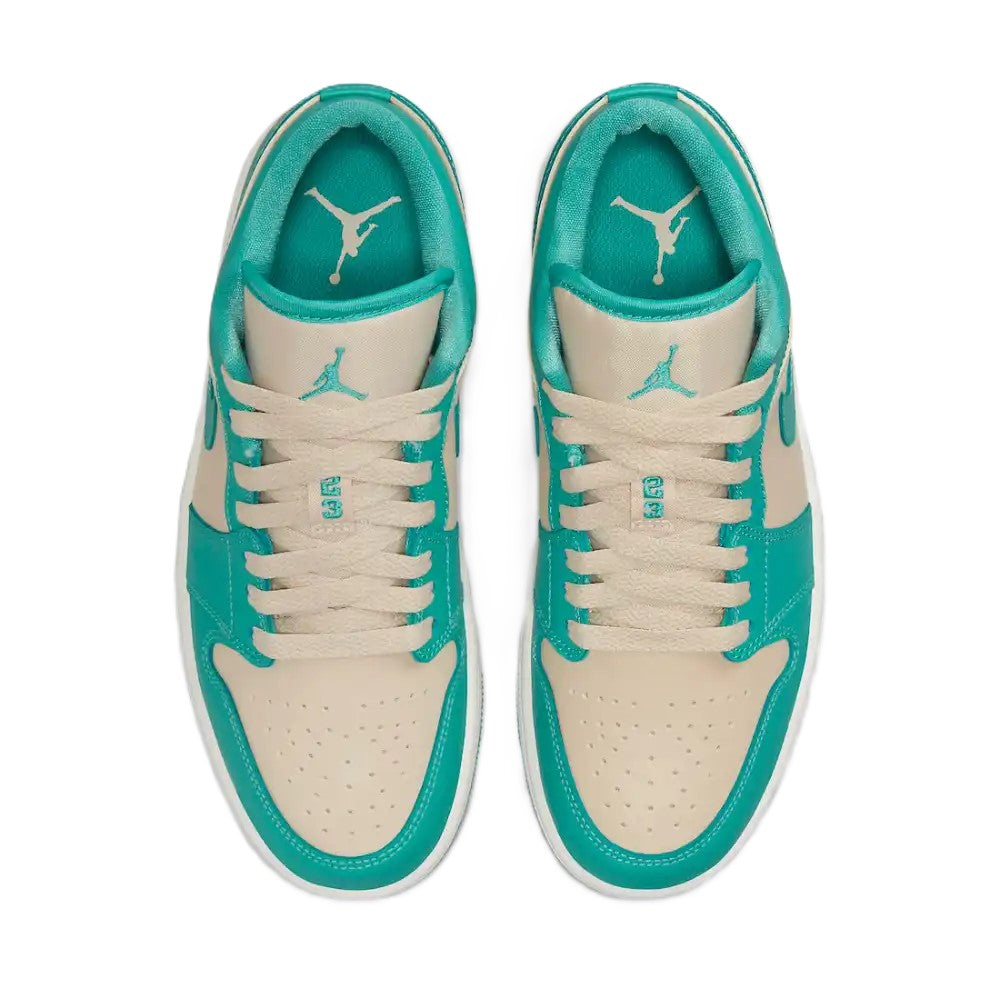 Air Jordan 1 Low SE Teal Green Beige