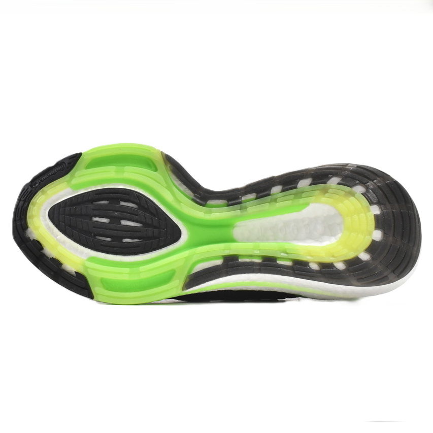 Adidas Ultraboost 22 Black Solar Green
